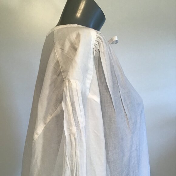 H&M White Lightweight Cotton Tunic  Size XL - Picture 5 of 12